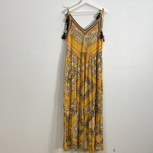 Soft Surroundings Paisley Boho Cotton Sleeveless Dress Medium - Picture 9 of 14
